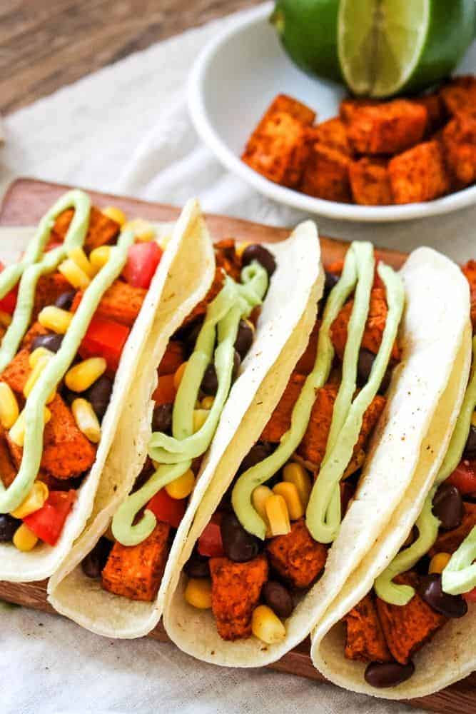 Sweet Potato and Black Bean Tacos