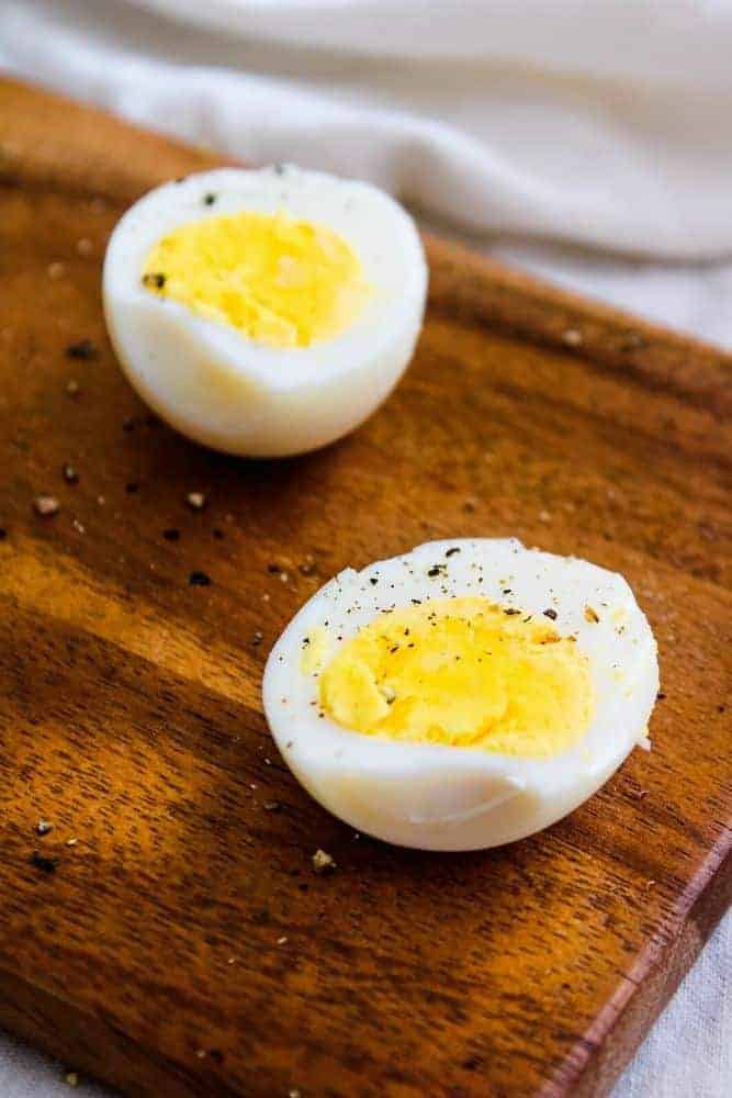 Stop boiling eggs. Throw them in the air fryer.