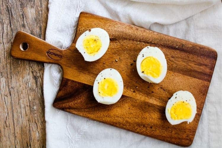 Stop boiling eggs. Throw them in the air fryer.