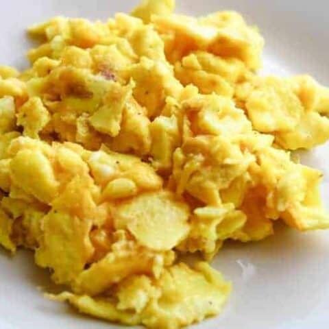 Scrambled Eggs In Air Fryer - Food Lovin Family