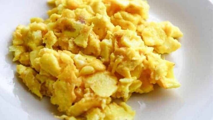 Air Fryer Scrambled Eggs An Easy And Keto Air Fryer Breakfast