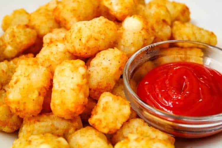 The Easiest Air Fryer Tater Tots {Super Crispy} - The Girl on Bloor