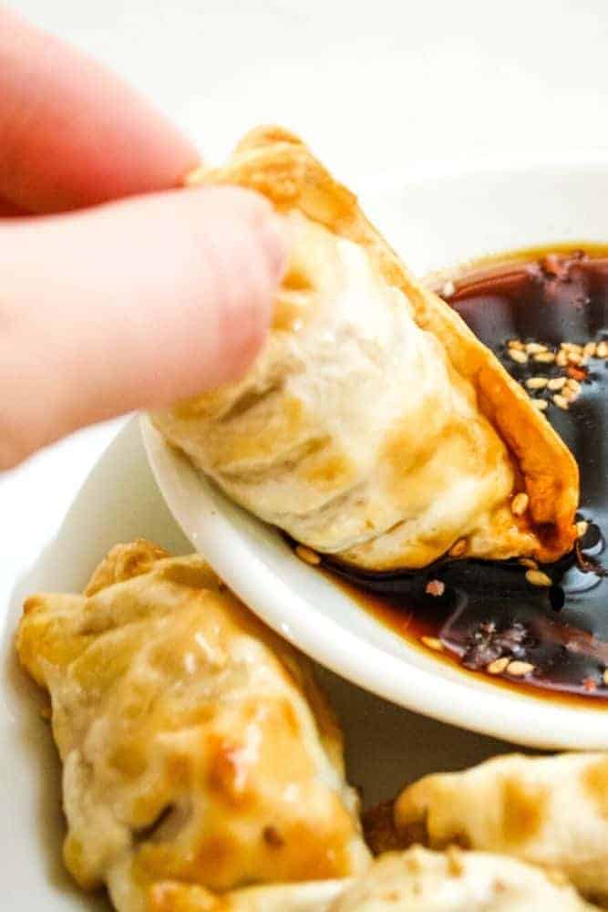 How to Make Trader Joes Frozen Gyoza in The Air Fryer - Humble Oven