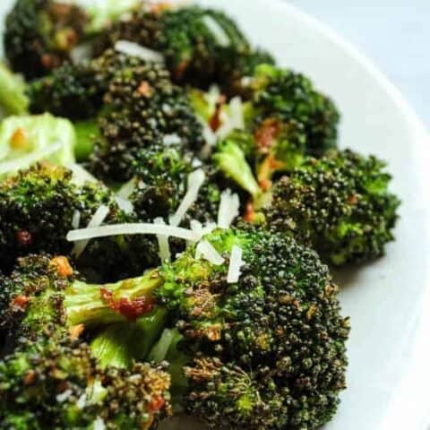 Air Fryer Broccoli Parmesan-image