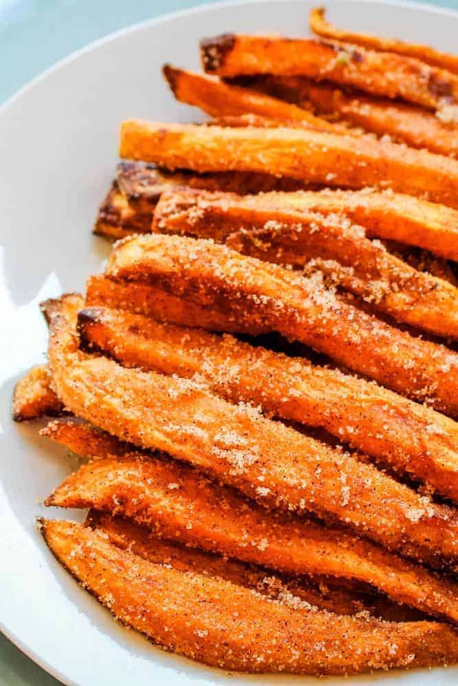 Air Fryer Cinnamon Sugar Dessert Fries