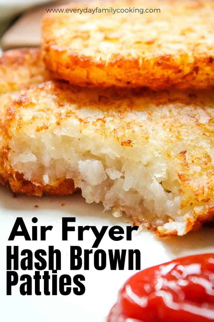 How to Make Frozen Hash Brown Patties in an Air Fryer No Oil Needed