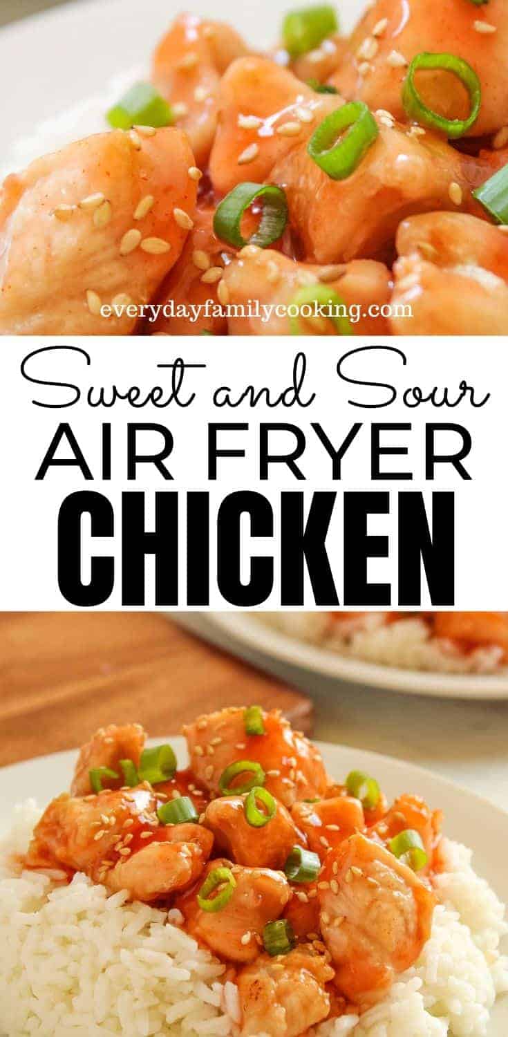 The BEST Air Fryer Sweet and Sour Chicken! | Everyday Family Cooking