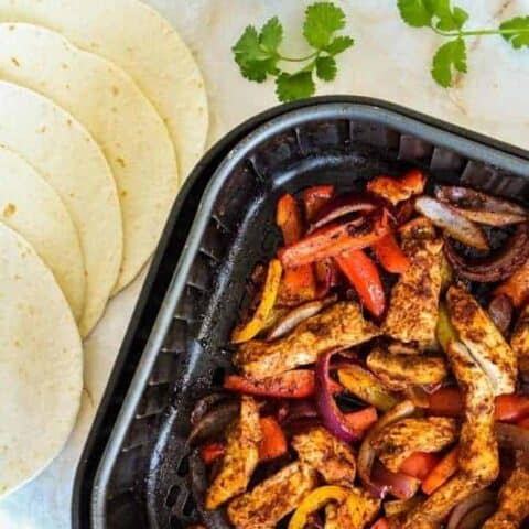 Air Fryer Chicken Fajitas-image