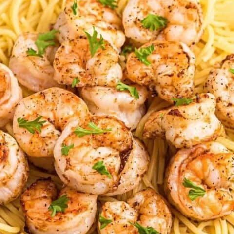 Air Fryer Shrimp with Lemon and Pepper-image