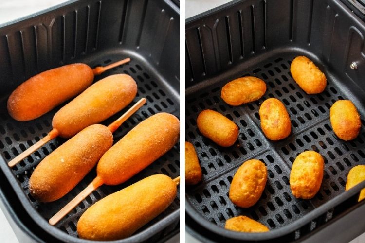 Air Fryer Corn Dogs and Mini Corn Dogs | Everyday Family Cooking