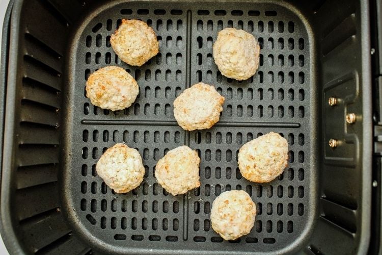 Frozen Meatballs in Air Fryer