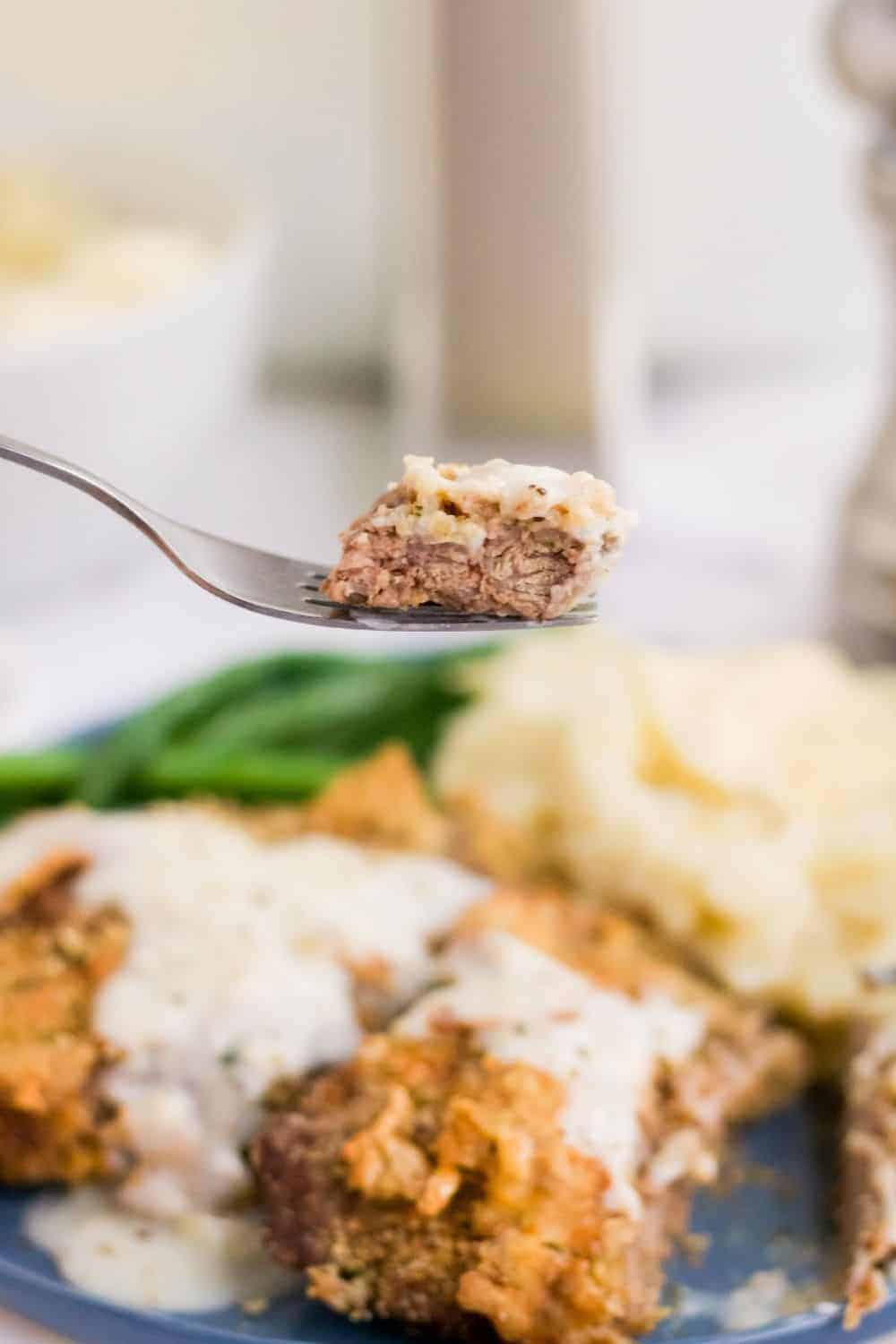 Air Fryer Chicken Fried Steak (From Fresh and Frozen)