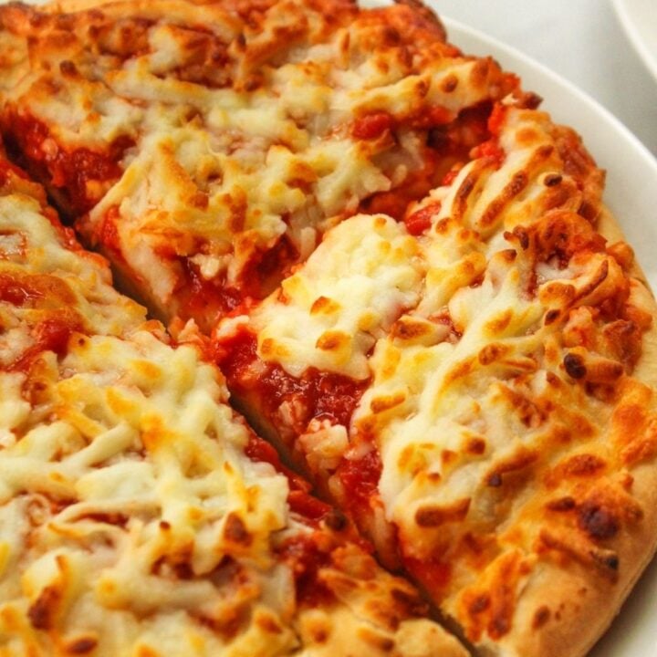 Air Fryer Frozen Pizza (3 Ways!)-image