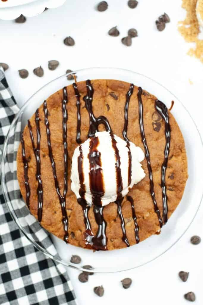 Pastel de galleta de freidora con aire Pastel de galleta de freidora con aire