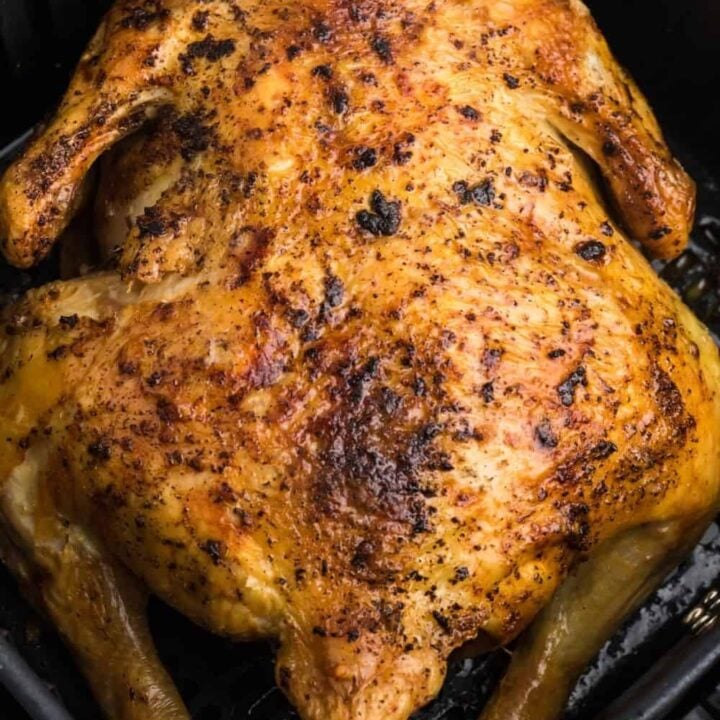 Air Fryer Whole Roasted Chicken - Funny Is Family