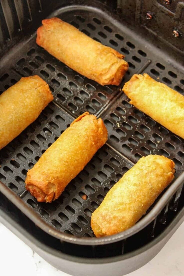 Frozen Egg Rolls in the Air Fryer