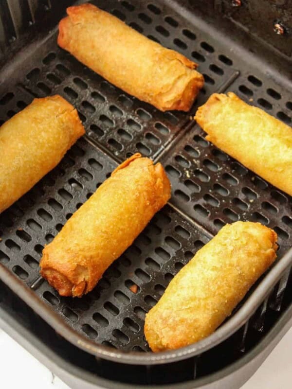 Air Fryer Frozen Egg Rolls in Air Fryer