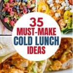 35 Must Make Cold Lunch Ideas Pinterest Pin