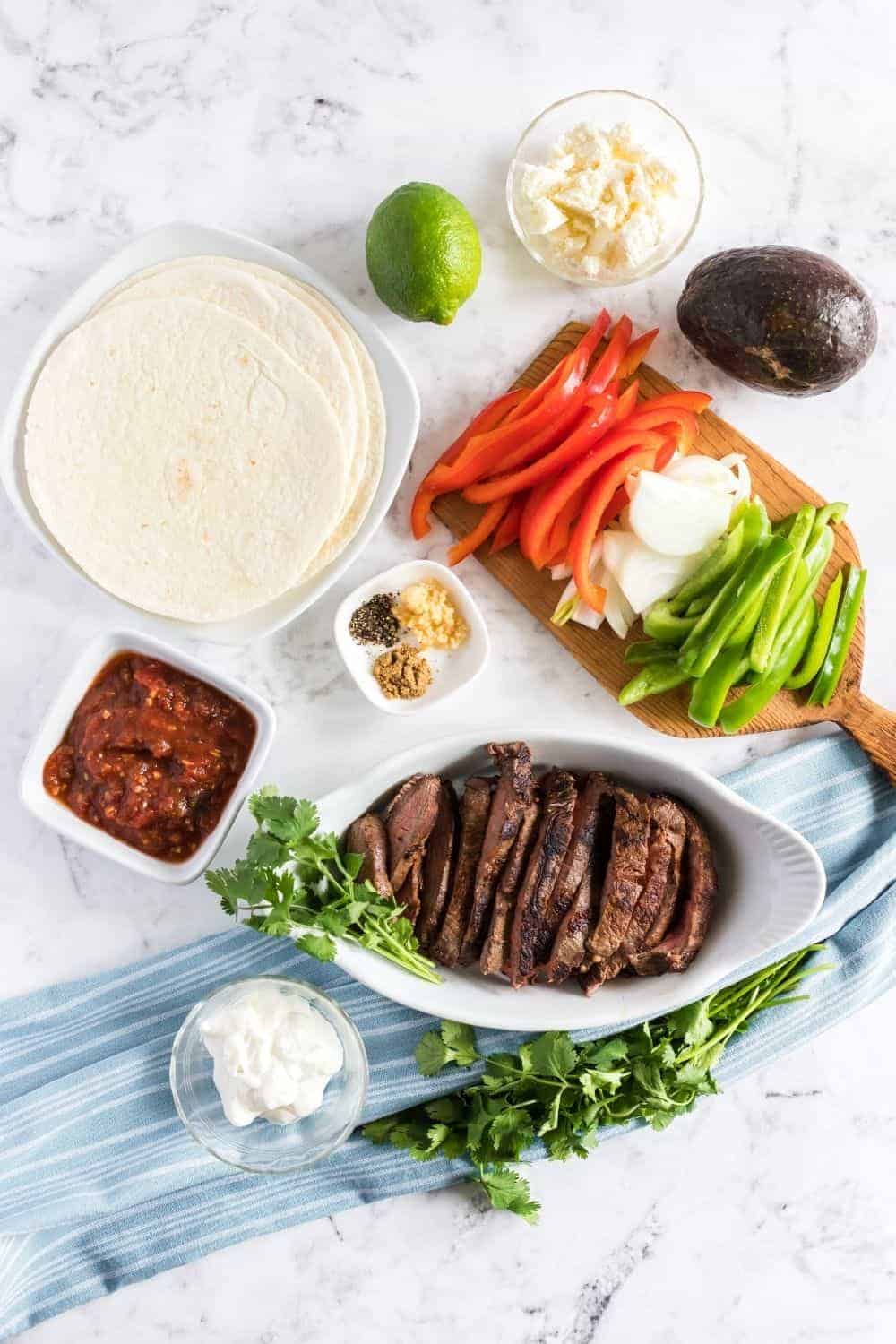 Easy Steak Fajitas Everyday Family Cooking