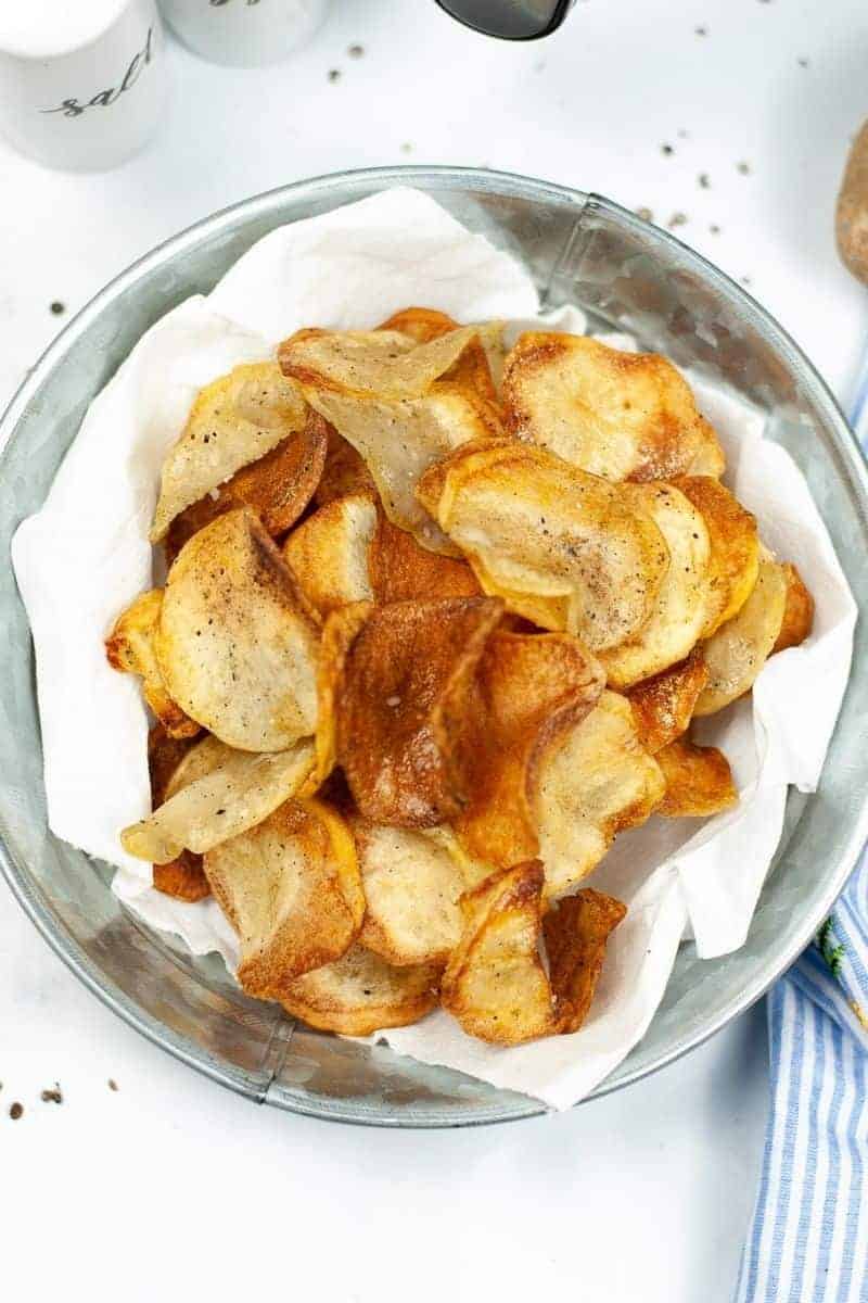 Air Fryer Potato Chips Recipe