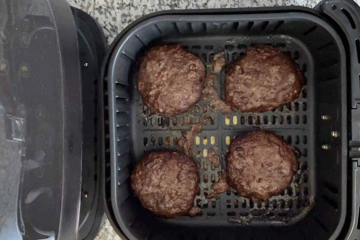 Frozen Burgers in the Air Fryer Everyday Family Cooking