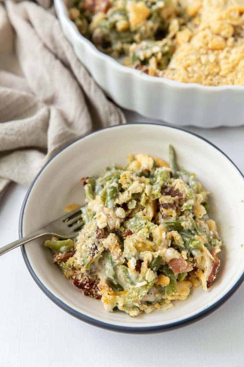 Green Bean Casserole Without Fried Onions | Everyday Family Cooking