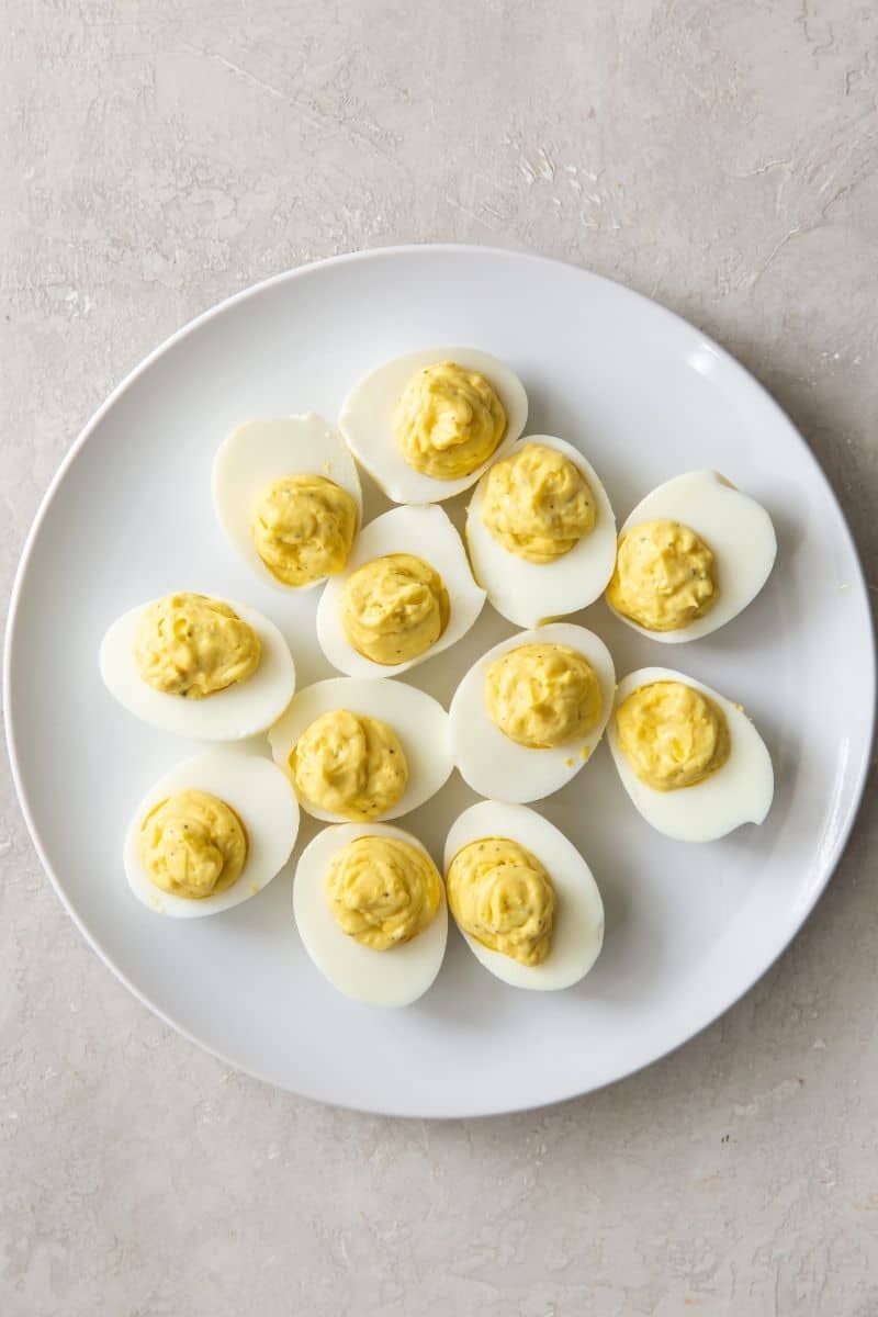 Deviled eggs without mustard everyday family cooking