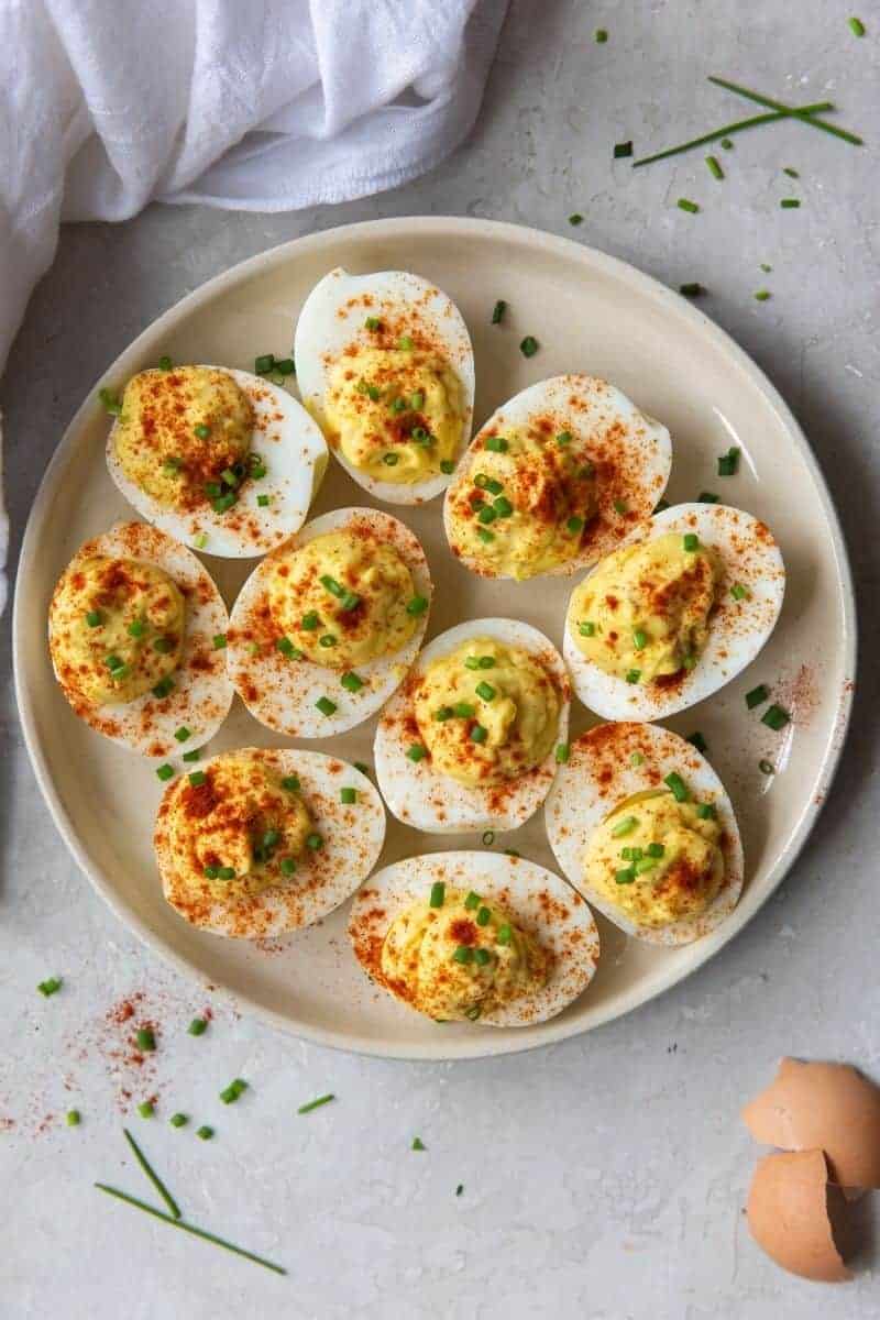 Deviled Eggs Without Mustard | Everyday Family Cooking