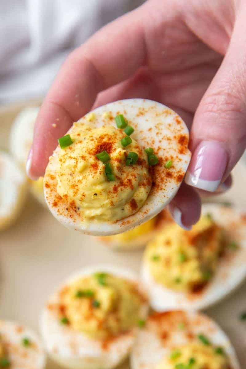 Deviled Eggs Without Mustard Everyday Family Cooking