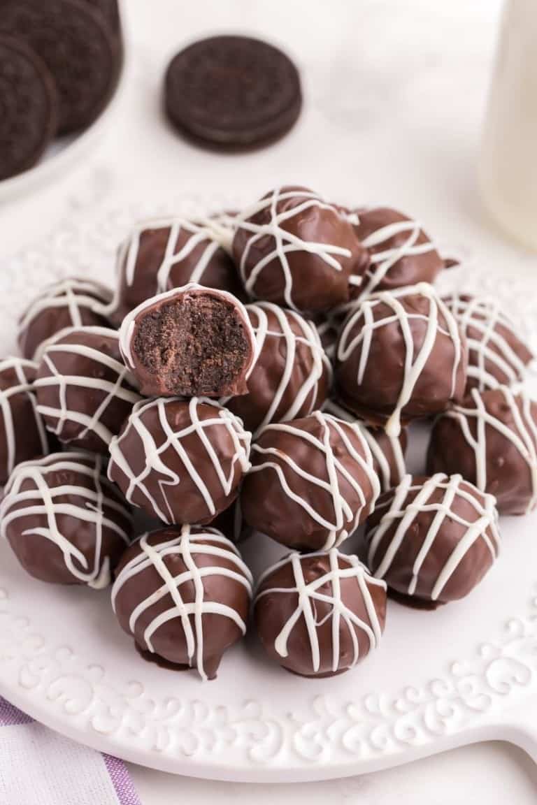 Easy Oreo Balls Without Cream Cheese Everyday Family Cooking