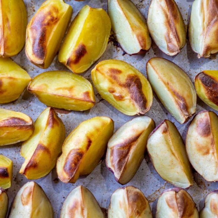 Image for Oil-Free Roasted Potato Wedges