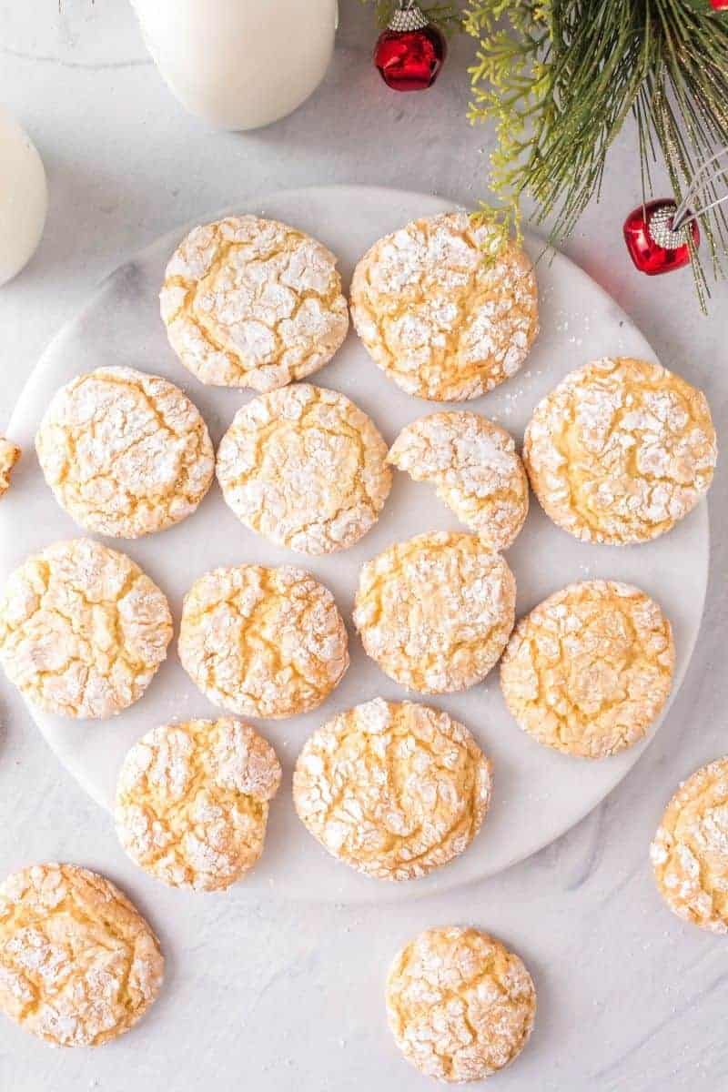 Cake Mix Crinkle Cookies Everyday Family Cooking