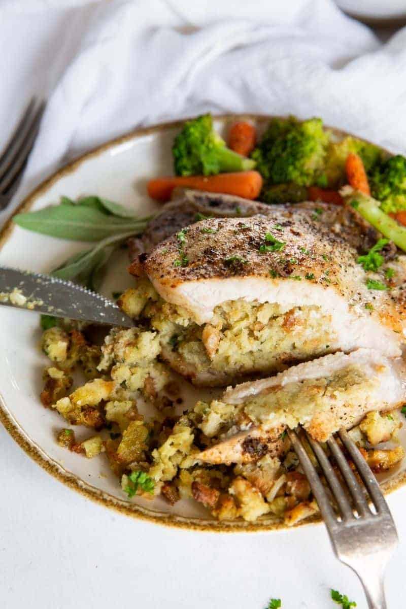 Stuffed Pork Chops in the Air Fryer Everyday Family Cooking