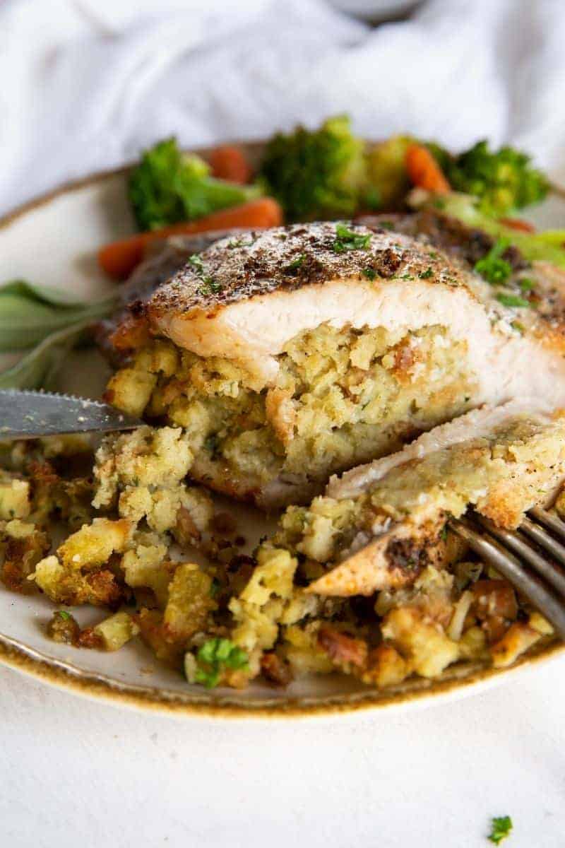 Stuffed Pork Chops in the Air Fryer Everyday Family Cooking