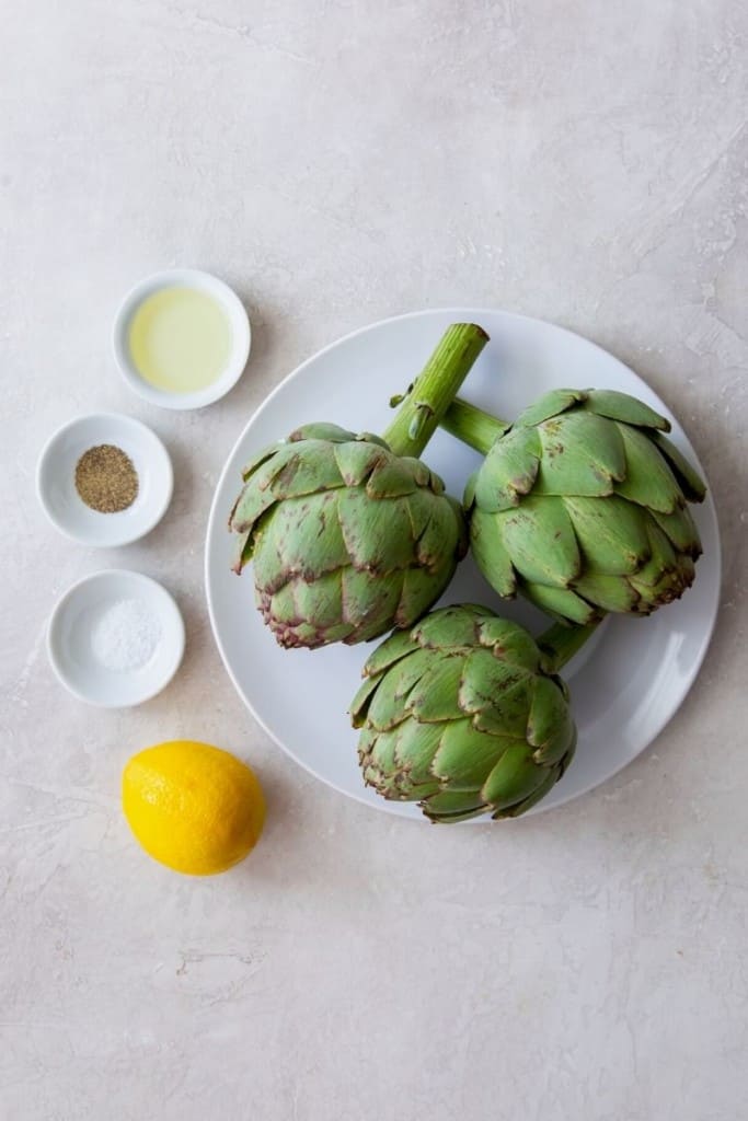 ingredients for air fryer aritchokes