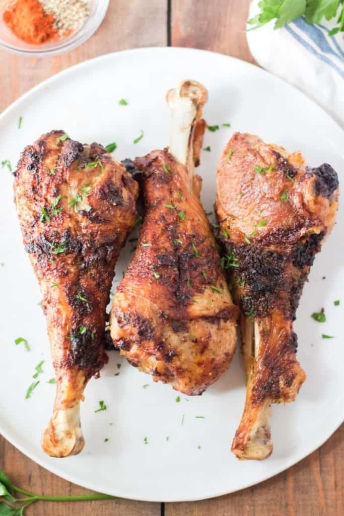 cooked turkey legs in air fryer
