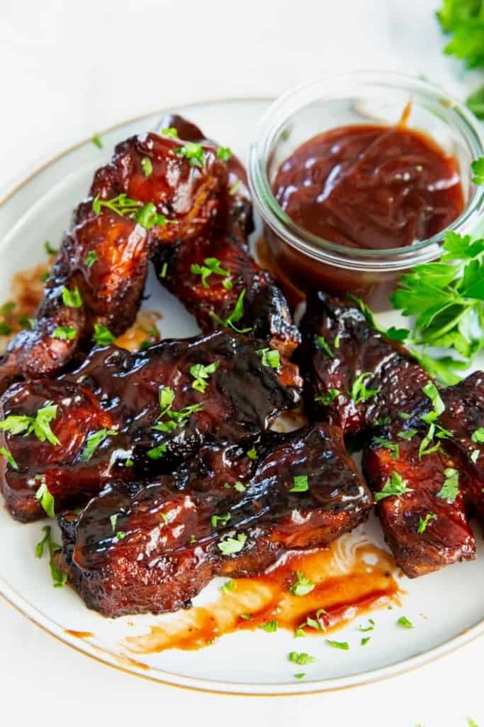 tender country-style ribs in air fryer