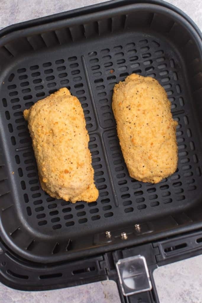 frozen chicken cordon bleu in air fryer