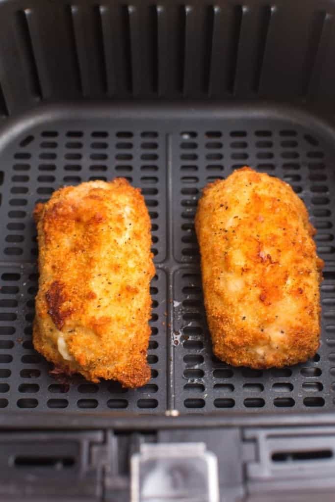 frozen chicken cordon bleu in air fryer