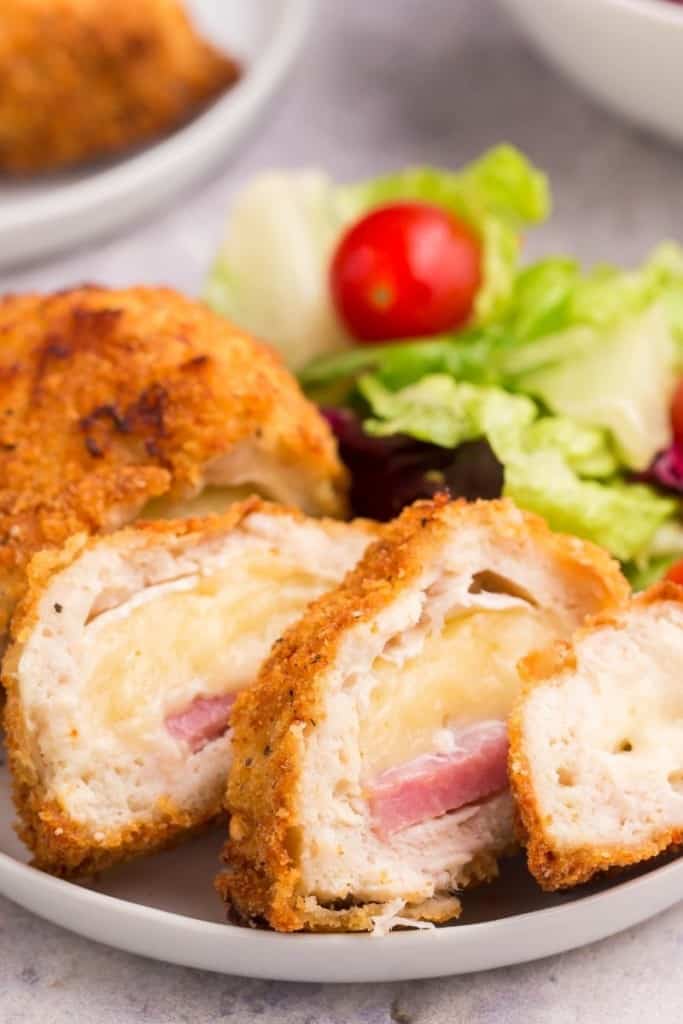 frozen chicken cordon bleu in air fryer