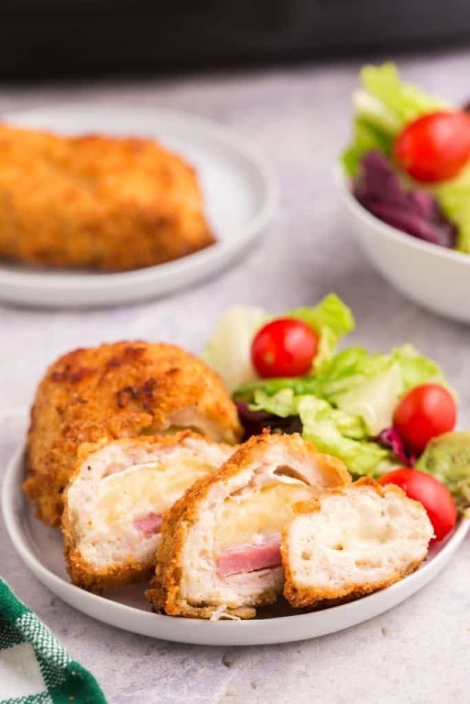 frozen chicken cordon bleu in air fryer