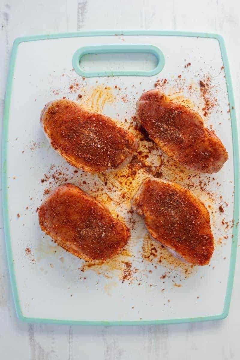 Frozen Pork Chops in the Air Fryer Everyday Family Cooking