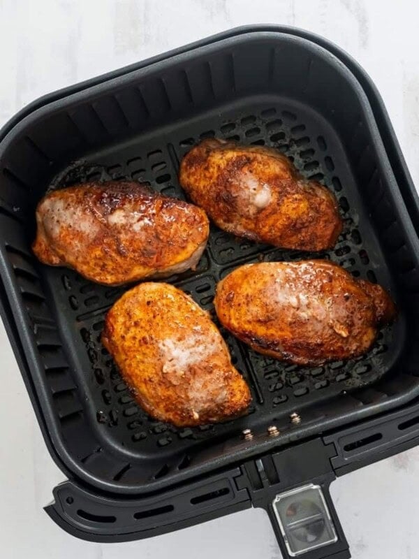 reheat leftover pork chops in air fryer