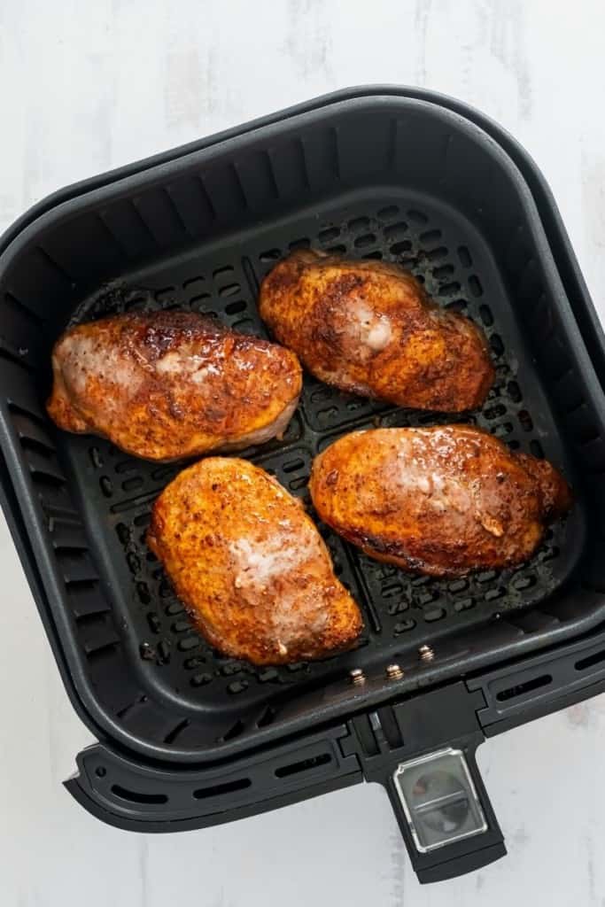 reheat leftover pork chops in air fryer