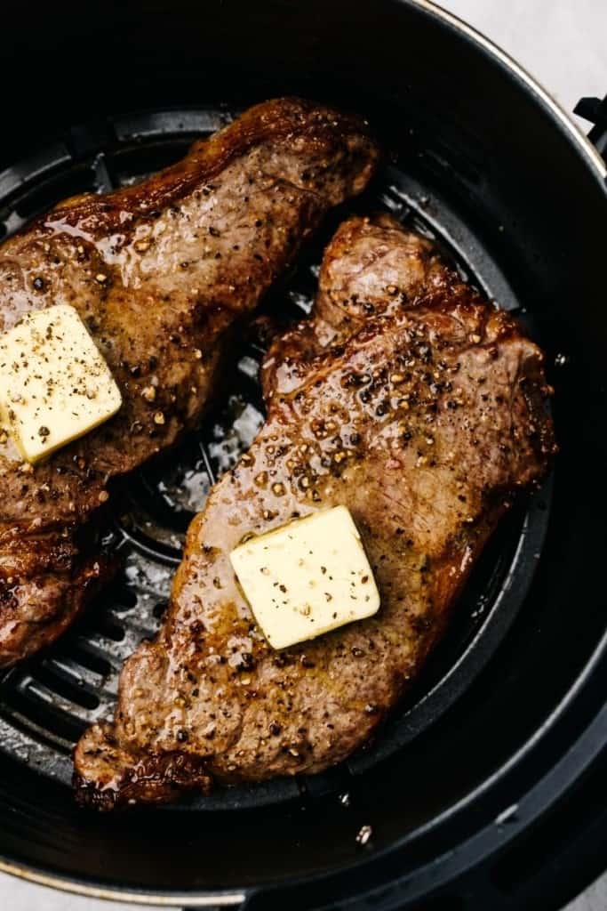 reheated steak in air fryer