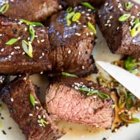 Korean-inspired short ribs in air fryer