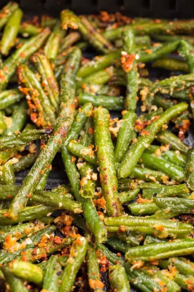 Air Fryer Frozen Green Beans - Bucket List Tummy