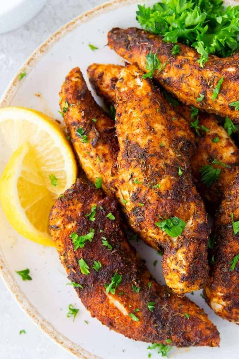 Air Fryer Chicken Tenders No Breading Everyday Family Cooking