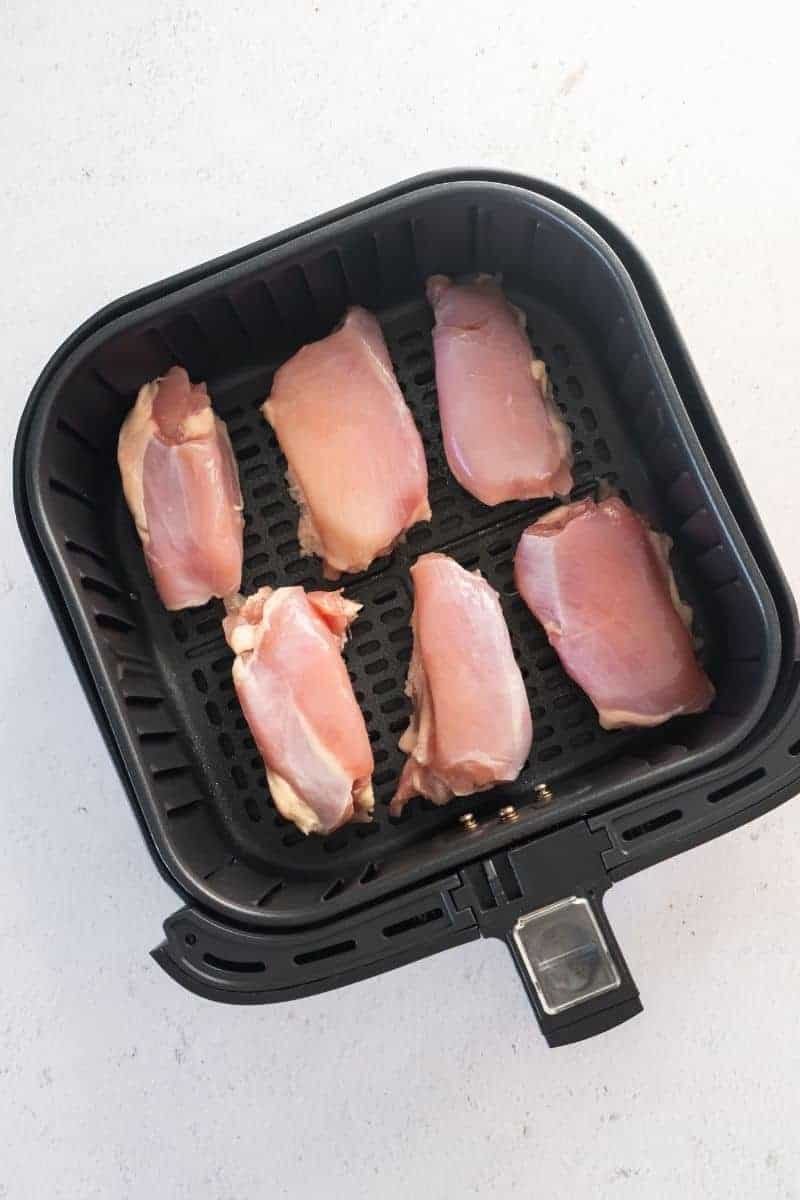 Frozen Chicken Thighs in the Air Fryer Everyday Family Cooking