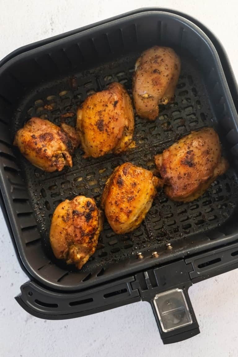 Frozen Chicken Thighs in the Air Fryer Everyday Family Cooking